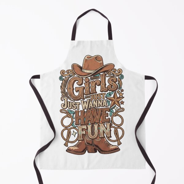 Item preview, Girls Just Wanna Have Fun Western Shirt – Cowgirl Country Tee – Rustic Rodeo Style – Boots and Hat Design – Funny Southern Women Gift designed and sold by ShirtsUp-Lane.