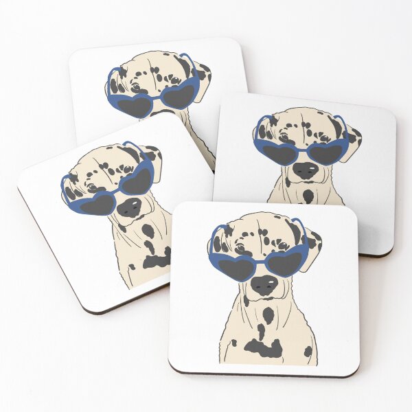 Item preview, Dalmatian With Blue Heart Sunglasses designed and sold by IN Tales.