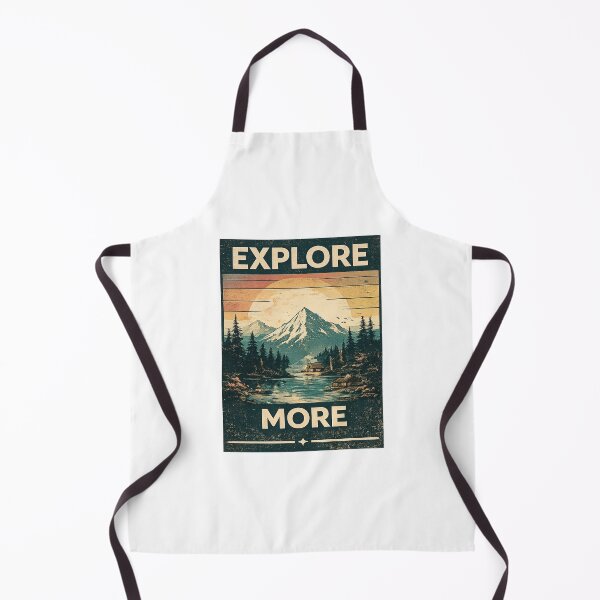 Item preview, Explore More – Vintage Mountain Adventure Travel Poster designed and sold by afr-saad.