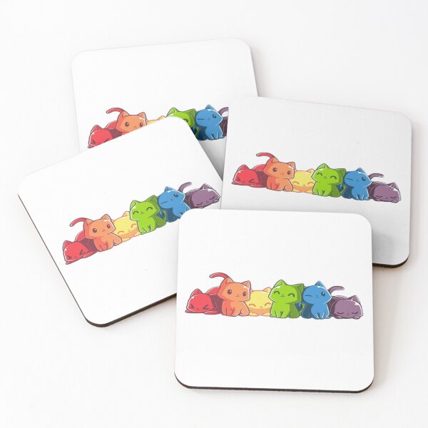 Item preview, Cute colorful cats designed and sold by AlejandroColors.