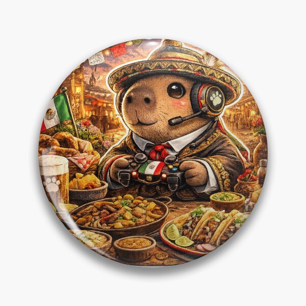 Item preview, Capybara Gaming Cartoon Desig Mexico designed and sold by Aramdesing.
