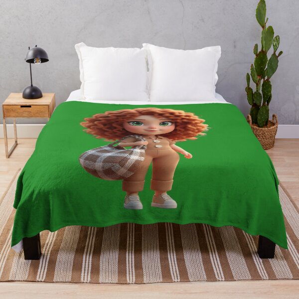 Item preview,  chibi with orange curly hair designed and sold by Azurart2.
