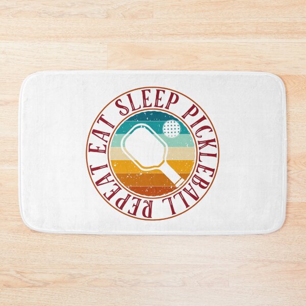 Item preview, Funny Pickleball Eat Sleep Repeat Lifestyle Pickle Ball designed and sold by smartrocket.