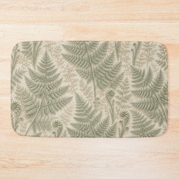 Item preview, Sage Green Fern Leaves Forest Botanical Art designed and sold by TheSlowShore.