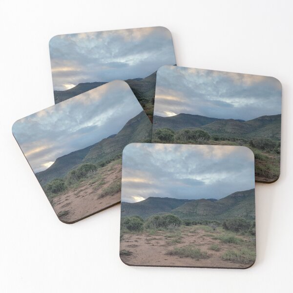 Item preview, Serengeti Mountain Sunset | African Nature Sticker designed and sold by Megan-Alice.
