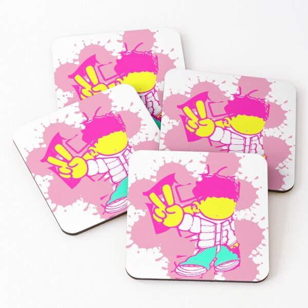 Item preview, Chibi Neon Streetwear | Pink and Yellow Urban Design | Street Art Gift designed and sold by AstronautMerch.