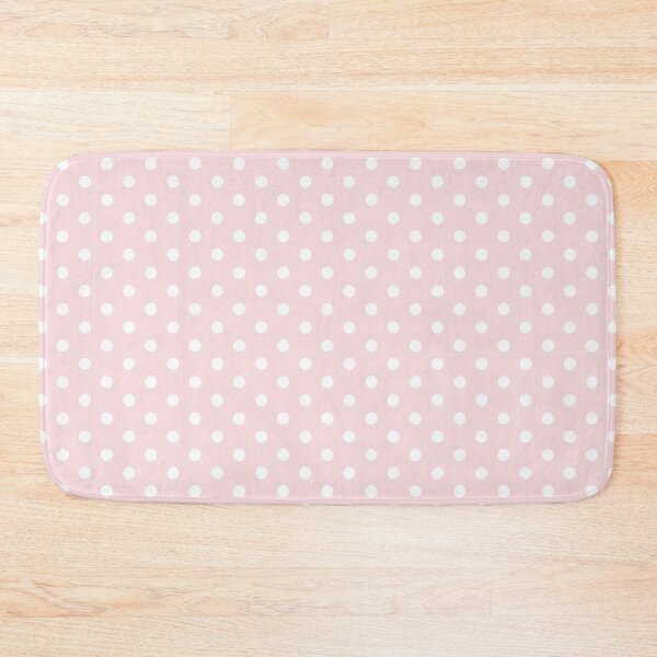 Item preview, Mini Polka Dots Pastel Pink and White designed and sold by Jeallan Designs.