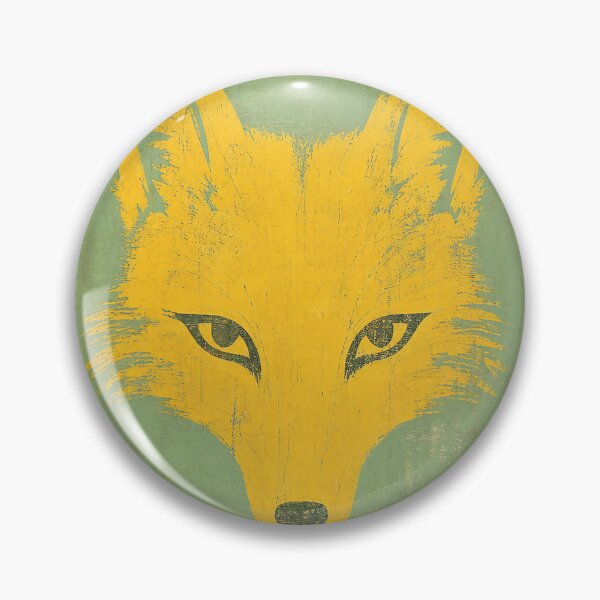 Item preview, Golden Fox Face — Seafoam Retro with African Ornaments designed and sold by Jandedan.