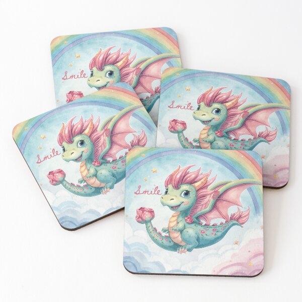 Item preview, Dragon On A Rainbow  designed and sold by jessypaul027.