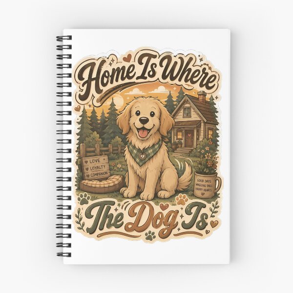 Item preview, Home is where the Dog is 2 designed and sold by WackieSupplies.
