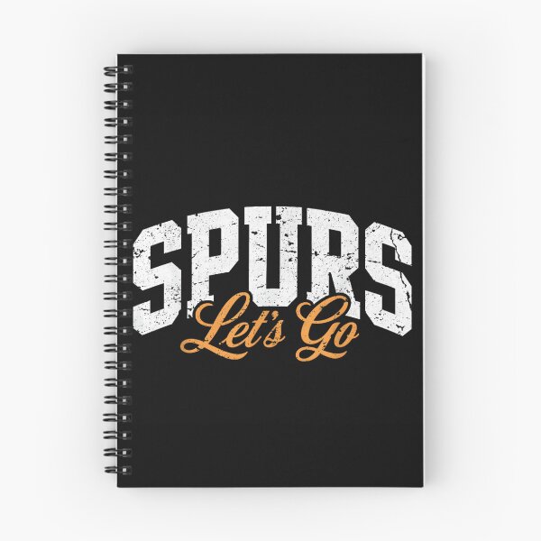 Item preview, Vintage Spurs Lets Go Distressed Retro Basketball Fan Game Day Typography Design designed and sold by BrandyFreika.