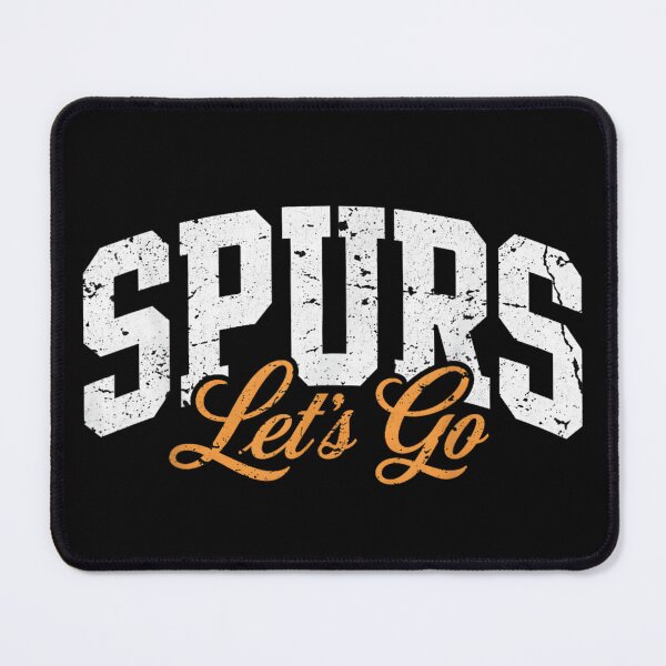Item preview, Vintage Spurs Lets Go Distressed Retro Basketball Fan Game Day Typography Design designed and sold by BrandyFreika.