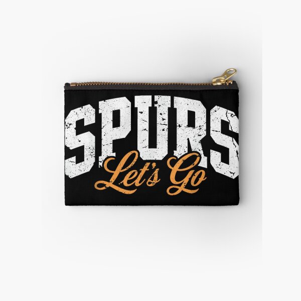 Item preview, Vintage Spurs Lets Go Distressed Retro Basketball Fan Game Day Typography Design designed and sold by BrandyFreika.