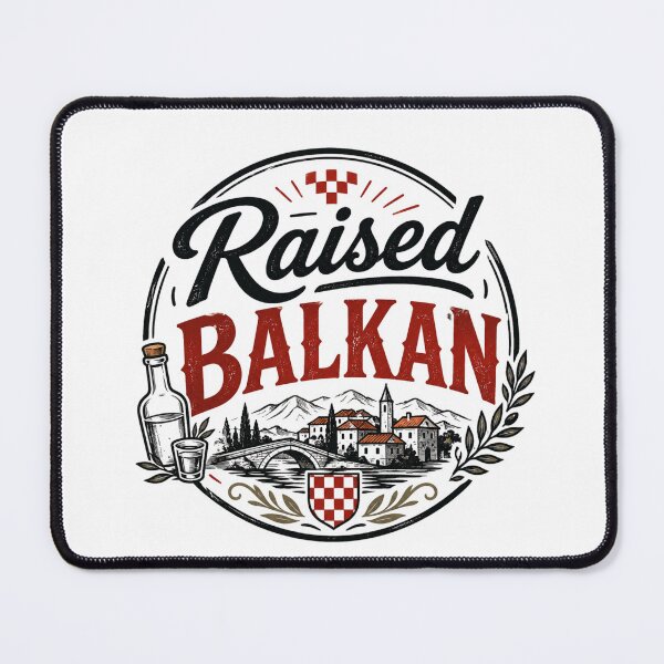 Item preview, Raised Balkan designed and sold by CroatianvShop.
