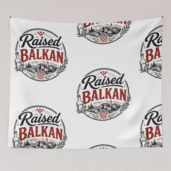Item preview, Raised Balkan designed and sold by CroatianvShop.
