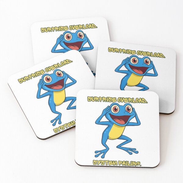 Item preview, Surprised frog designed and sold by syndia2209.
