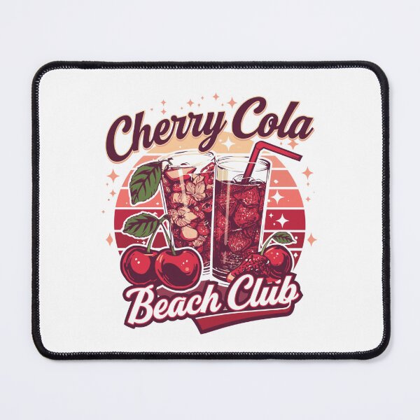 Item preview, Cherry Cola Beach Club Retro Vintage Summer Aesthetic designed and sold by KaBaRen.