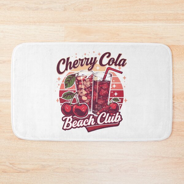 Item preview, Cherry Cola Beach Club Retro Vintage Summer Aesthetic designed and sold by KaBaRen.