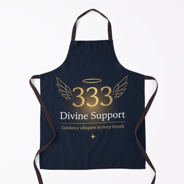 Item preview, Divine Support – Guidance Whispers in Every Breath Spiritual Typography Design designed and sold by CosmicQuietLab.