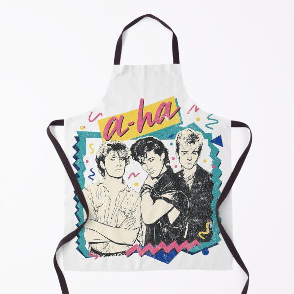 Item preview, a-ha ----- Original 80s Retro Fan Design designed and sold by AestheticNow.