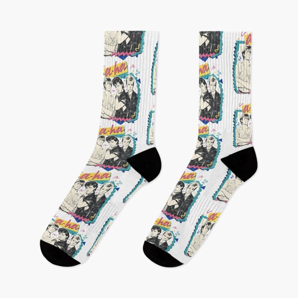 Item preview, a-ha ----- Original 80s Retro Fan Design  designed and sold by AestheticNow.