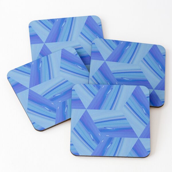 Item preview, Celestial Drift Blue Flow Seamless Pattern designed and sold by Pattern Fusion Creations.