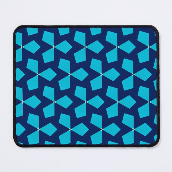 Item preview, Blue Shift Geometry Seamless Pattern designed and sold by Pattern Fusion Creations.