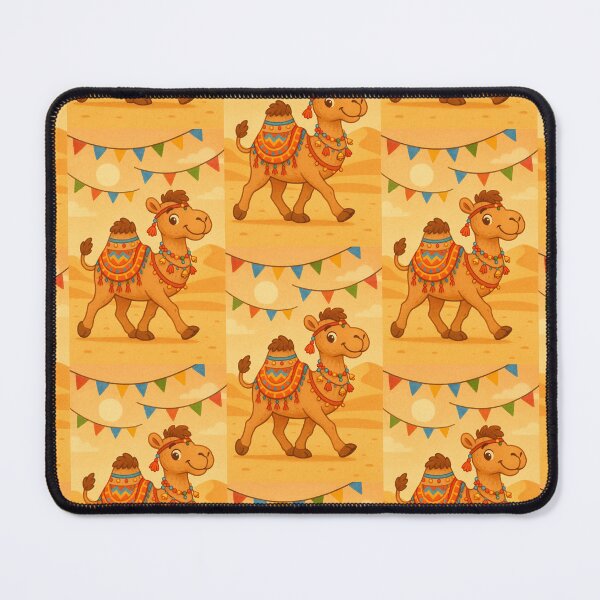 Item preview, Festive Camel Parade in Desert Celebration designed and sold by mbmstores.