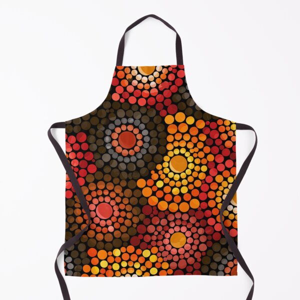Item preview, Aboriginal Inspired Dot Art - Circles of Sun Rays designed and sold by GrinGalore.