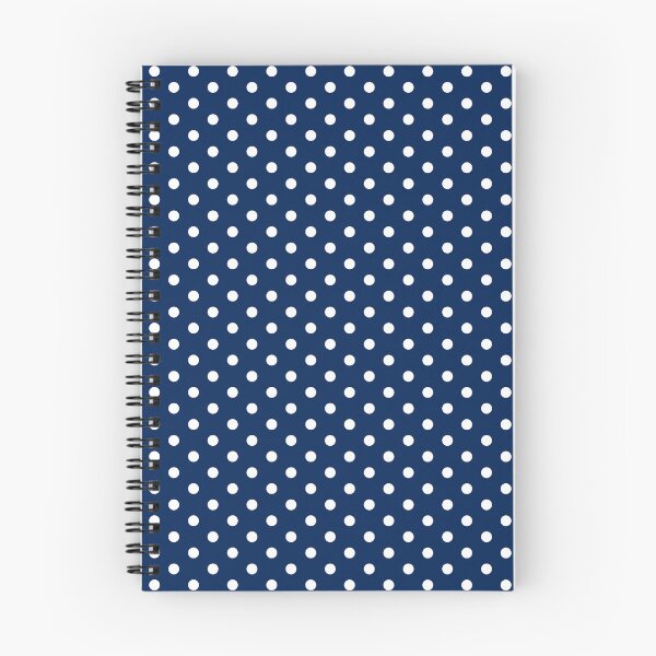 Item preview, Mini Polka Dots Blue and White designed and sold by Jeallan Designs.