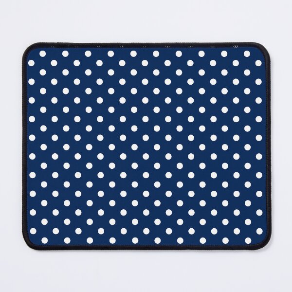 Item preview, Mini Polka Dots Blue and White designed and sold by Jeallan Designs.