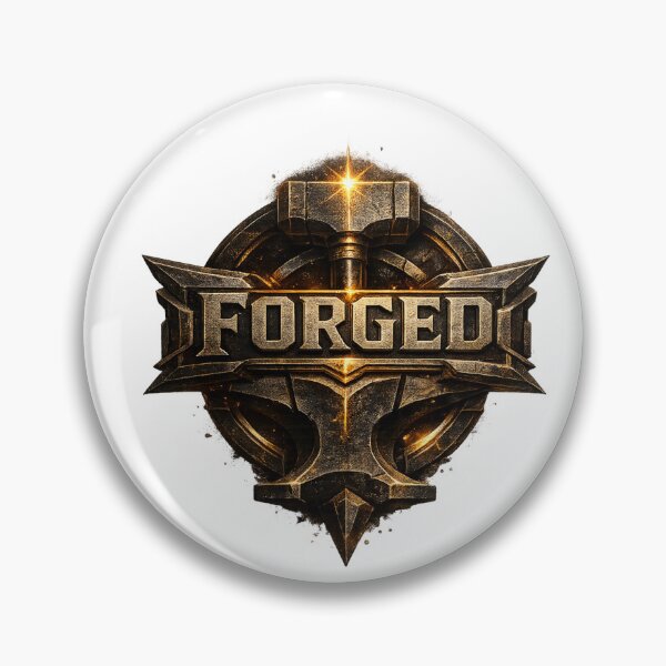 Item preview, FORGED Inferno Steel Emblem designed and sold by Ikkipass Enterprises.