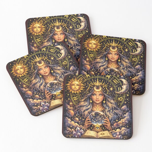 Item preview, Bogini astrologi w kosmicznej scenerji designed and sold by Giewont.