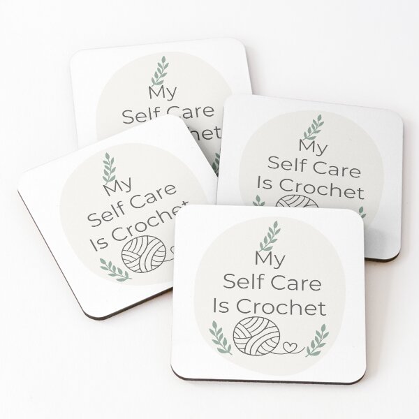 Item preview, My Self Care Is Crochet designed and sold by SipAndStitchCo.