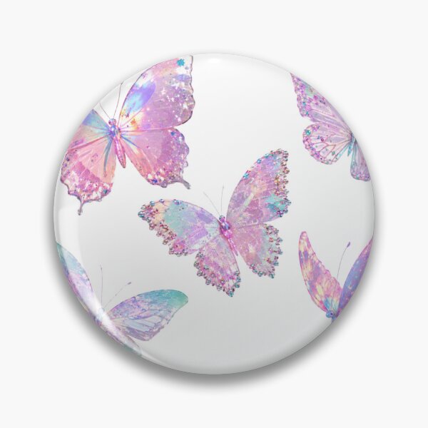 Item preview, iridescent butterfly pastel designed and sold by bosamji.