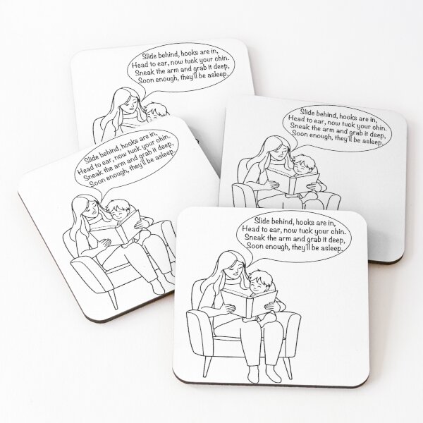 Item preview, Rear Naked Choke Lullaby Funny BJJ Parenting designed and sold by RariTeesShop.