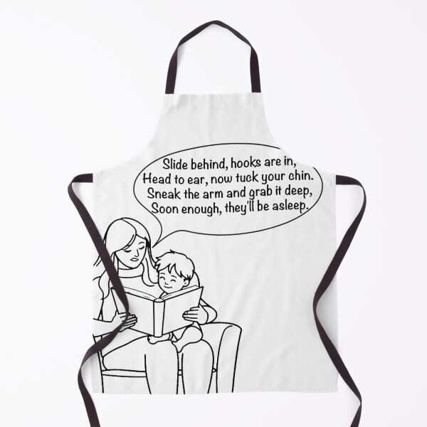 Artikelvorschau, Rear Naked Choke Lullaby Funny BJJ Parenting entworfen und verkauft von RariTeesShop.