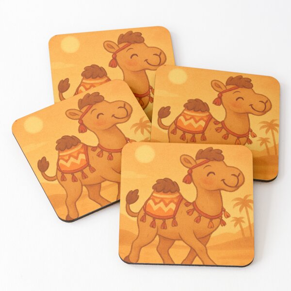 Item preview, Sunset Festival Camel – Whimsical Desert Parade  designed and sold by mbmstores.