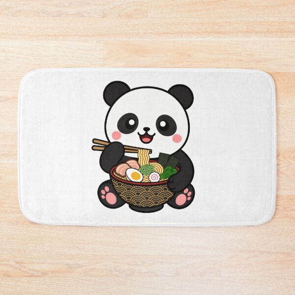 Item preview, Kawaii Panda Eating Ramen designed and sold by IYI.