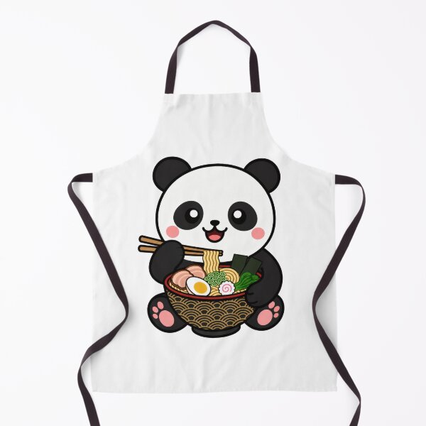 Item preview, Kawaii Panda Eating Ramen designed and sold by IYI.