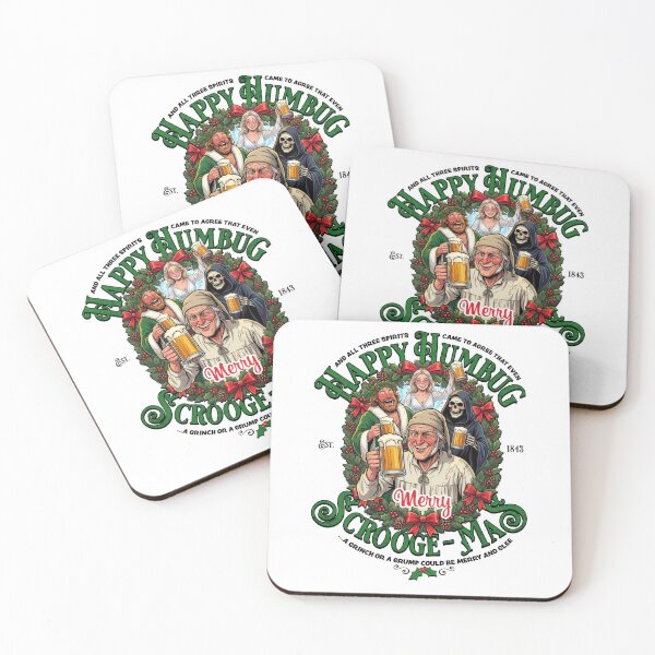 Item preview, Happy Humbug Scrooge Christmas designed and sold by Candywrap Studio.
