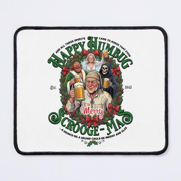 Item preview, Happy Humbug Scrooge Christmas designed and sold by Candywrap Studio.