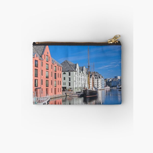 Item preview, Colourful Art Nouveau Cityscape Alesund Norway designed and sold by Martyn R Arnold Fine Art Nature & Landscape Photography.