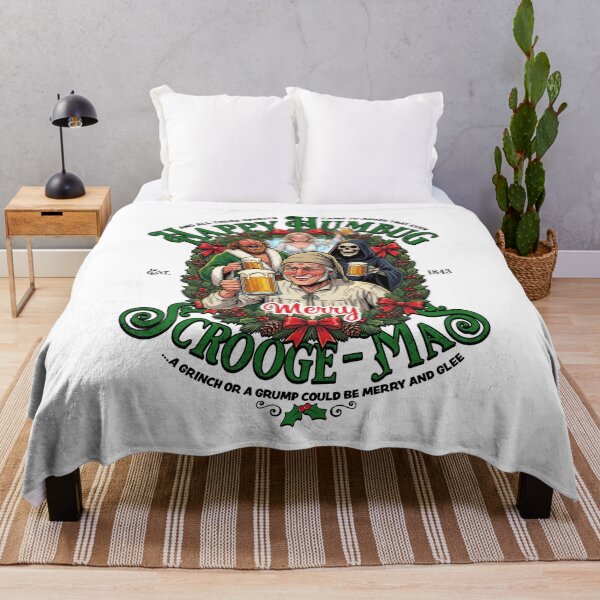 Item preview, Happy Humbug Scrooge Christmas designed and sold by Candywrap Studio.