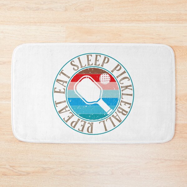 Item preview, Funny Pickleball Eat Sleep Repeat Lifestyle Pickle Ball designed and sold by smartrocket.