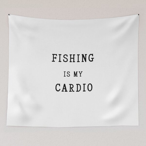 Item preview, Fishing Is My Cardio Fishing Quote T-Shirt | Uncle Jichuan designed and sold by Uncle-Jichuan.