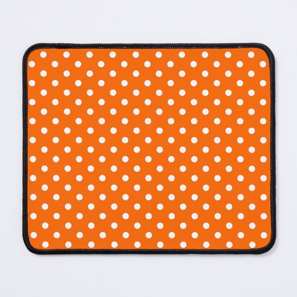 Item preview, Mini Polka Dots Orange and White designed and sold by Jeallan Designs.