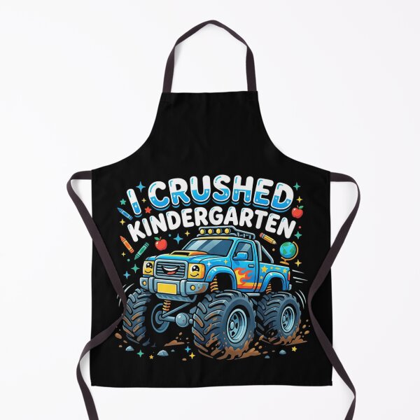 Item preview, I Crushed Kindergarten Cute Monster Truck Graduation Last Day Of School Graphic designed and sold by KarimeRenin.
