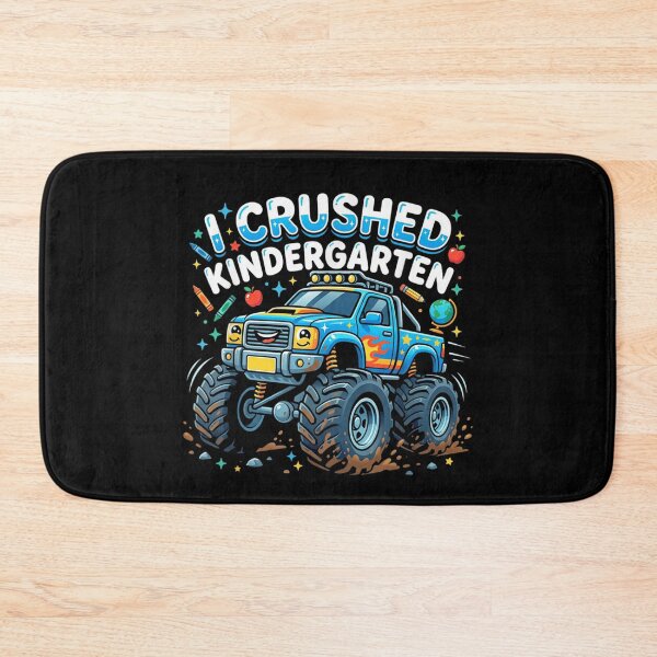 Item preview, I Crushed Kindergarten Cute Monster Truck Graduation Last Day Of School Graphic designed and sold by KarimeRenin.