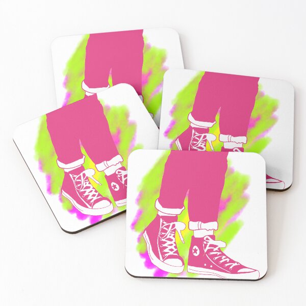 Item preview, Neon Sneakers | Fuchsia Pink Sneakers | Streetwear Gift designed and sold by AstronautMerch.